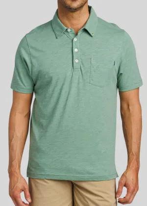 WM Corner Pocket Men's Polo | Green