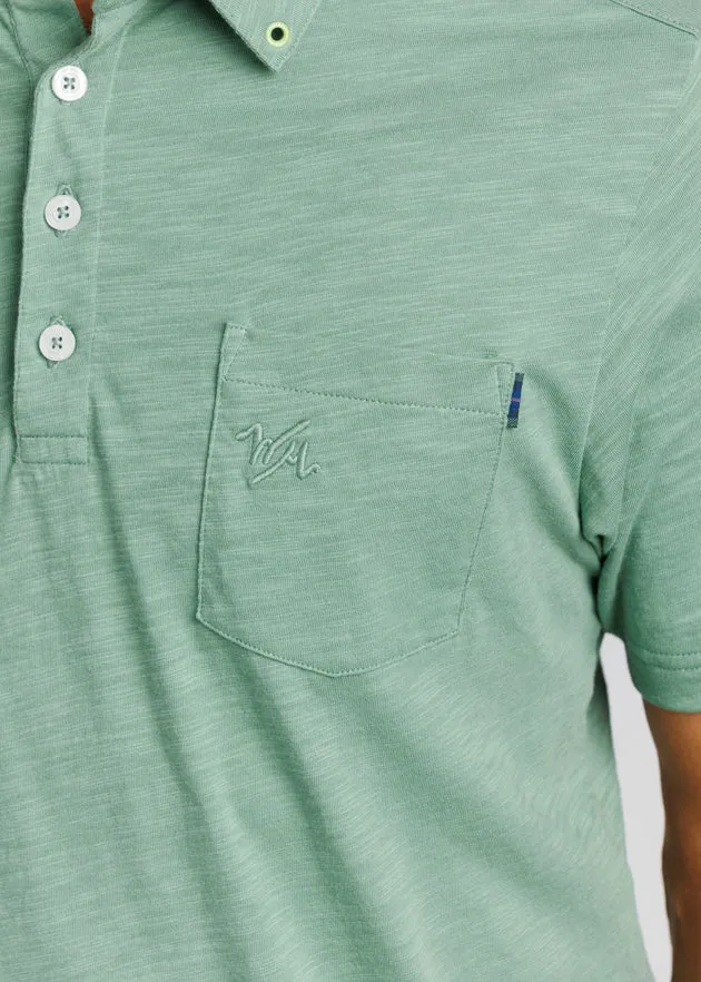 WM Corner Pocket Men's Polo | Green