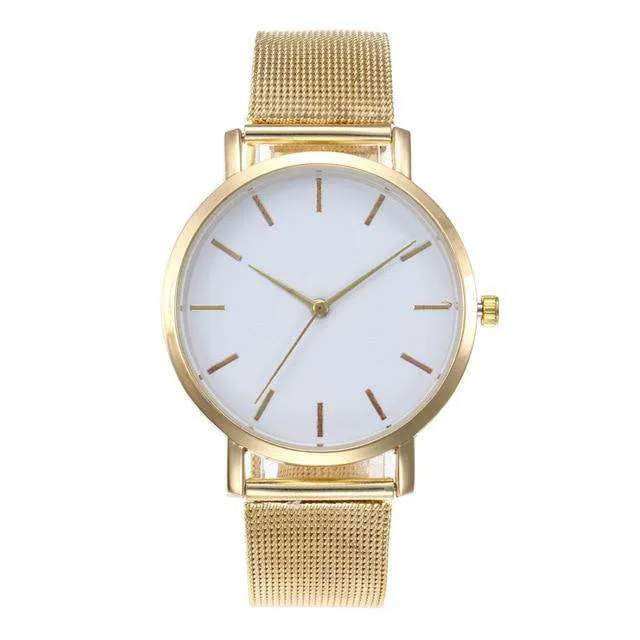 Women's Watches Rose Gold Simple Fashion Women Wrist Watch Luxury Ladies Watch Women Bracelet Reloj Mujer Clock Relogio Feminino