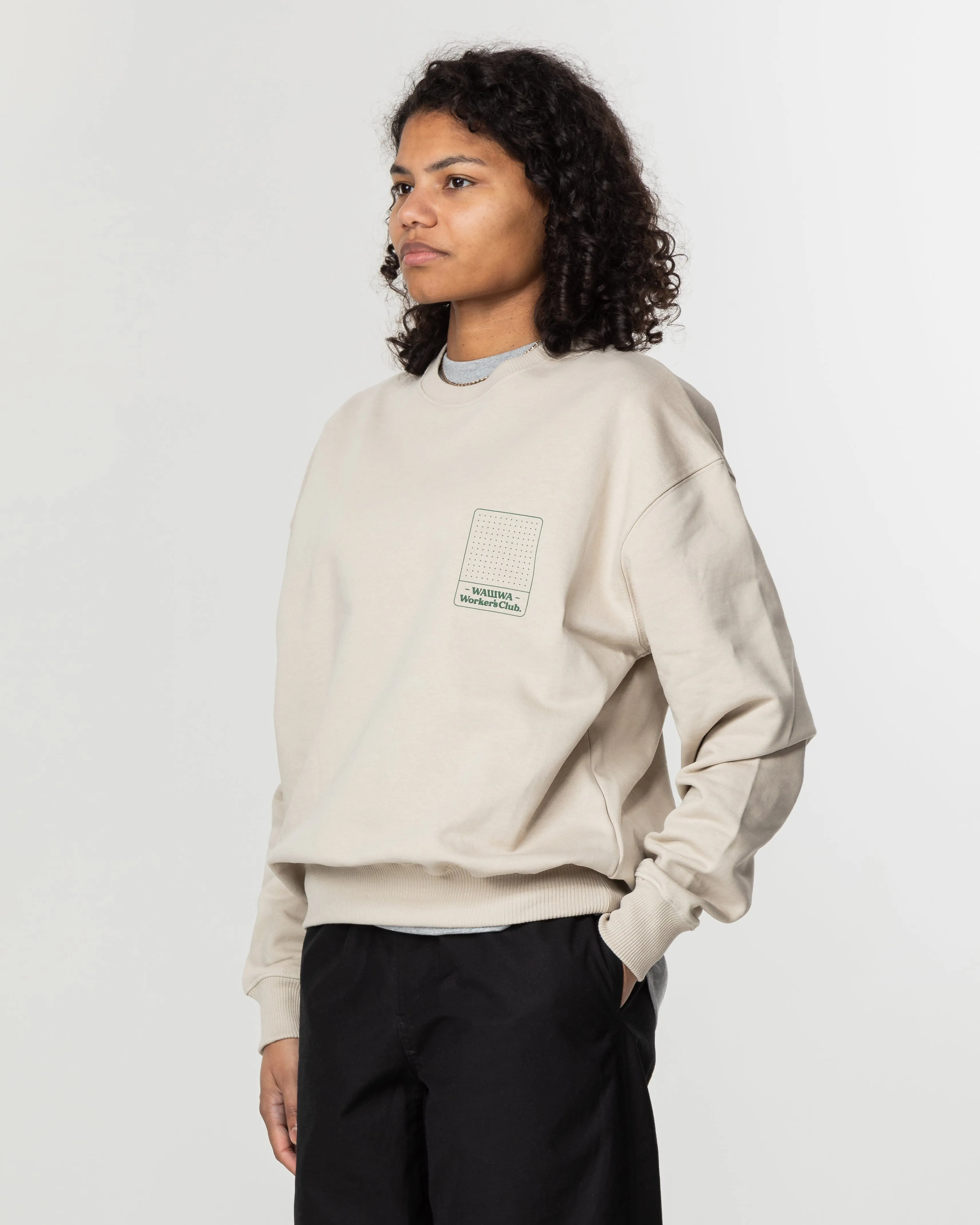 Worker's Sweatshirt - Natural