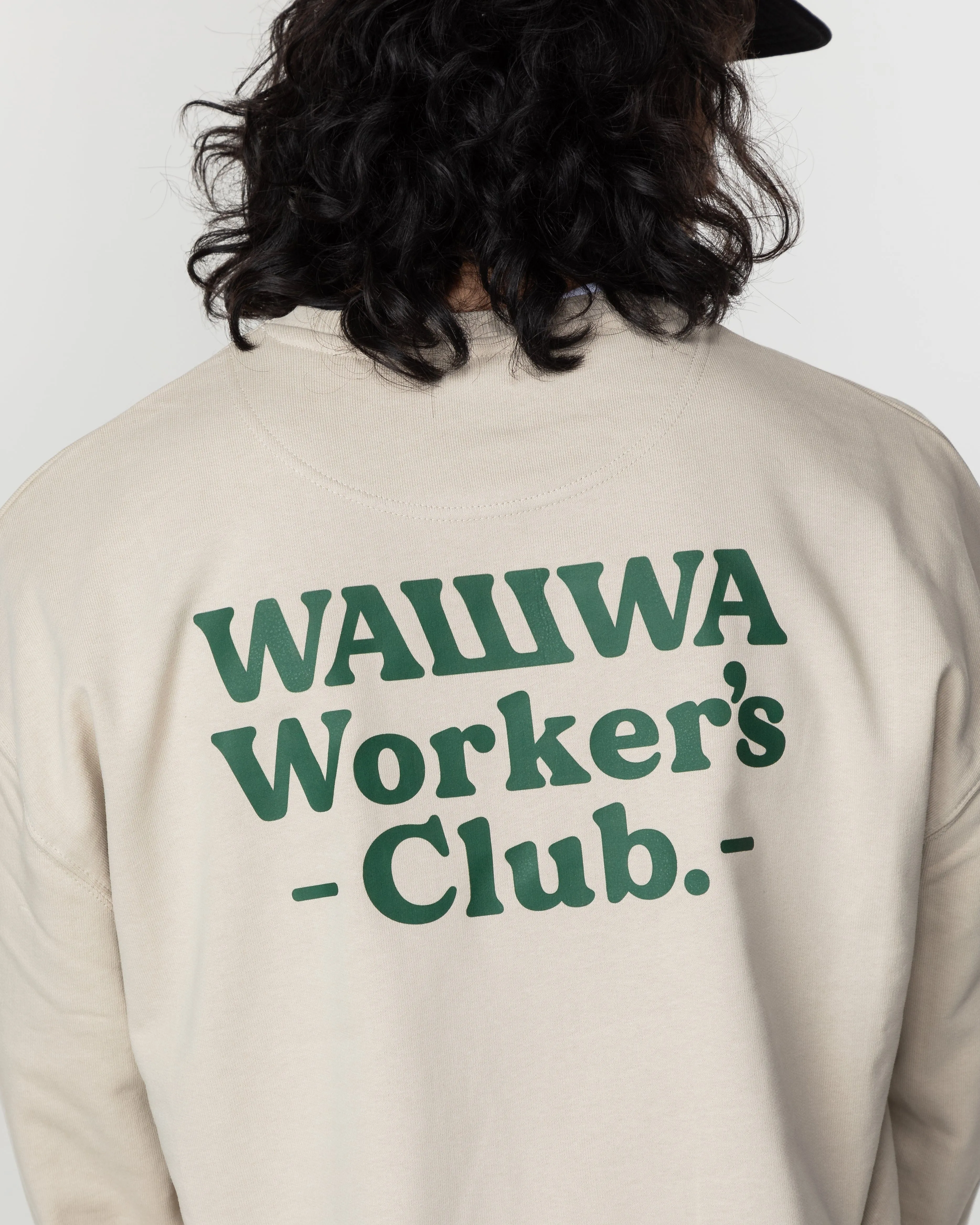 Worker's Sweatshirt - Natural