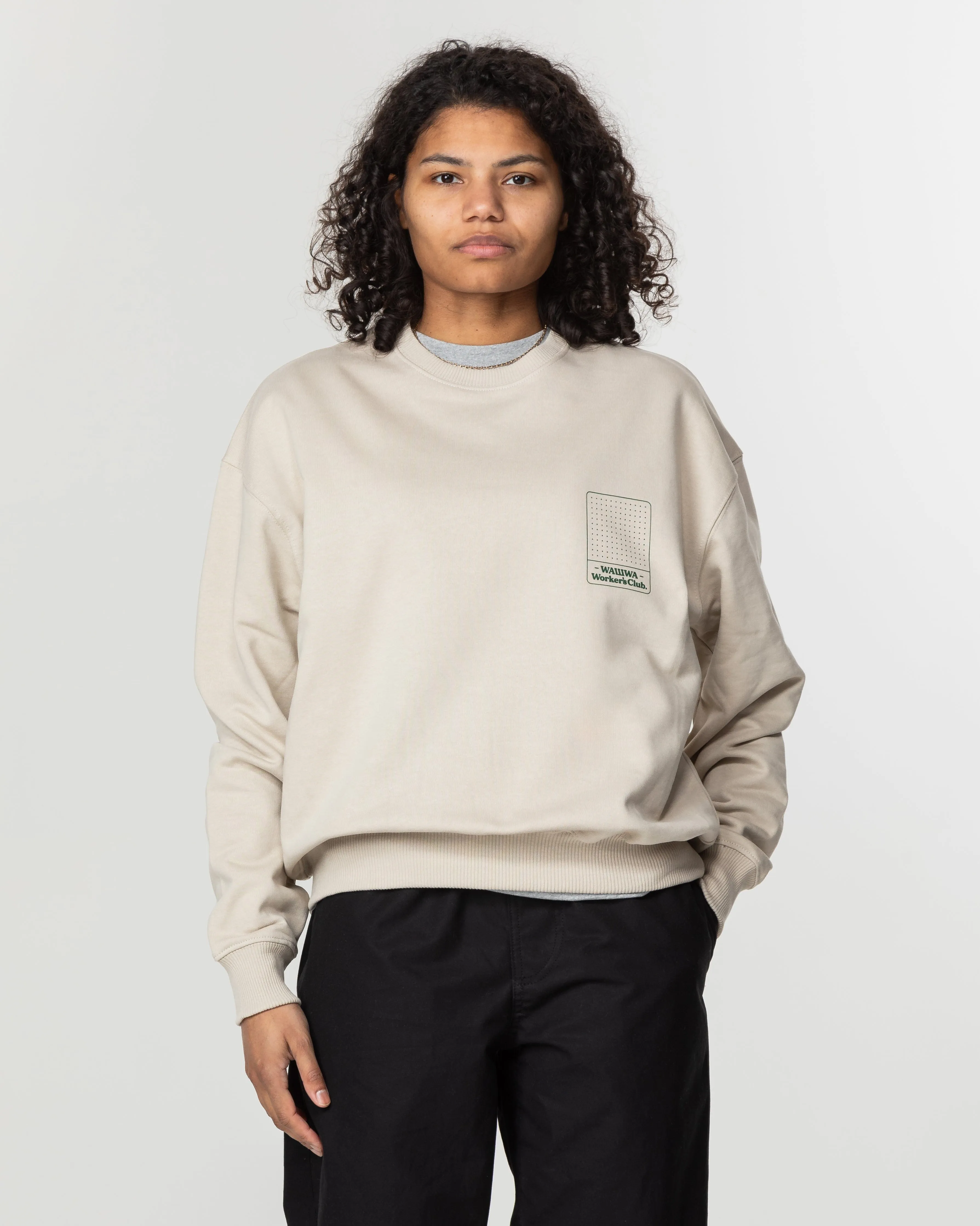 Worker's Sweatshirt - Natural