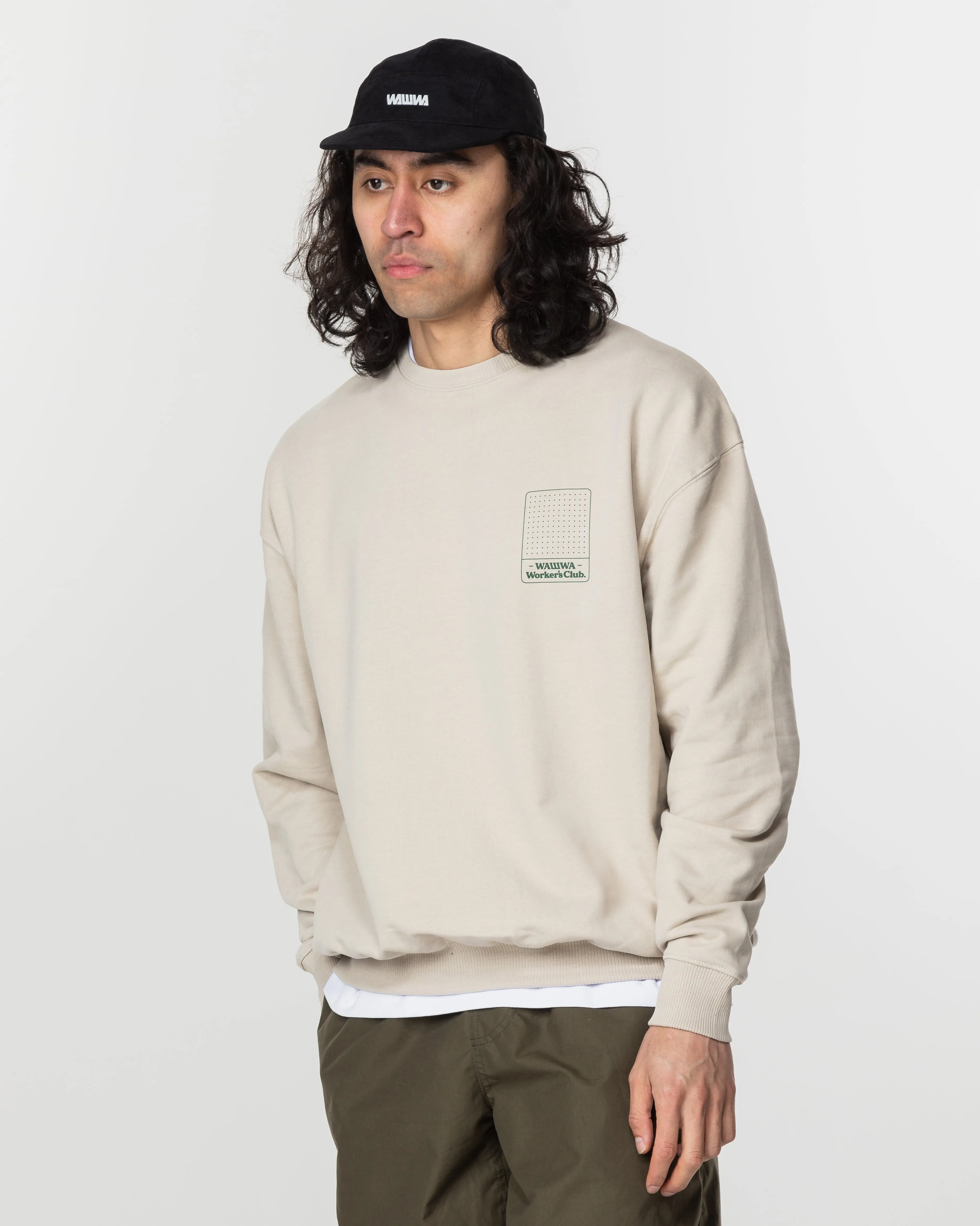 Worker's Sweatshirt - Natural